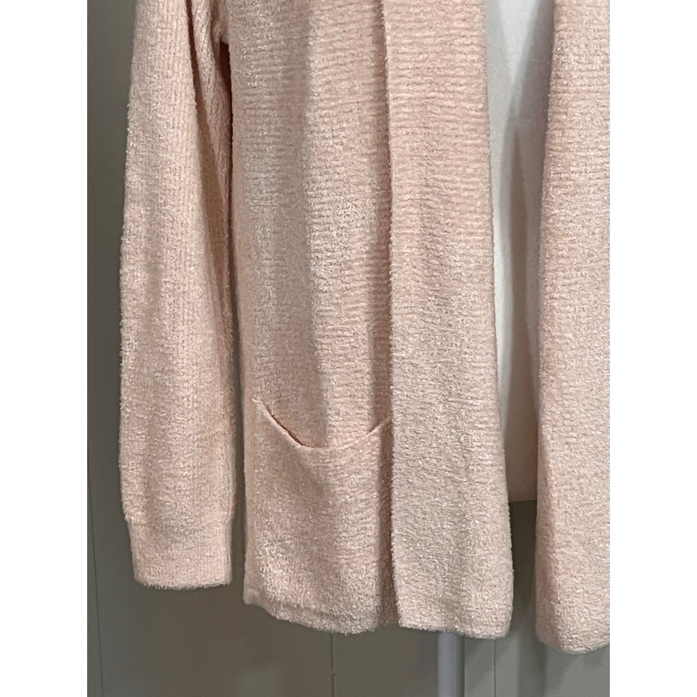 Barefoot Dreams Cozy Chic Lite Knit Cardigan Small Pockets Style BDWC L1732 - Picture 5 of 7